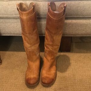 Frye Light Tan Boots
